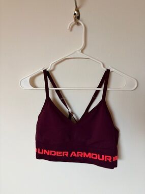 Under Armour • Burgundy • Sports Bra • M